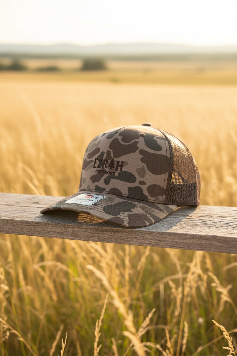 Ezrah Outdoors Duck Camo Hat