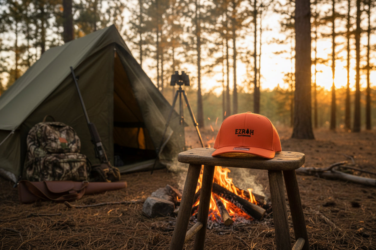 Ezrah Outdoors Hunter Orange Hat